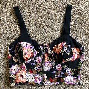Floral Crop Top